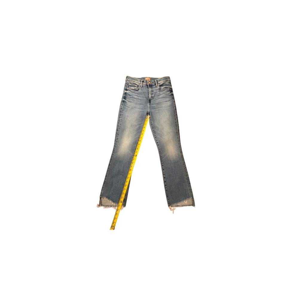 Mother Denim Insider Crop Step Fray in Out Of The Blue Size 28 - Picture 4 of 4